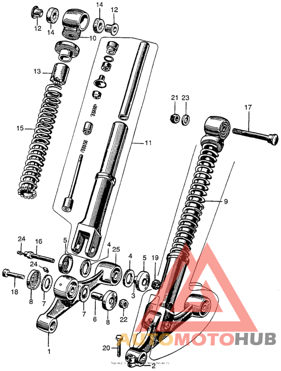 Передние аммортизаторы