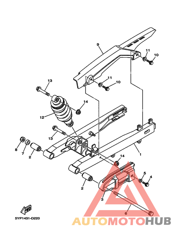 Rear arm & suspension
