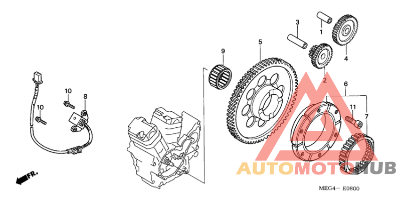 Муфта стартера