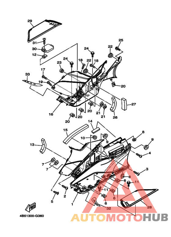 Support & repose pied