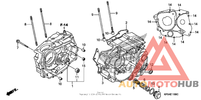 Картер двигателя