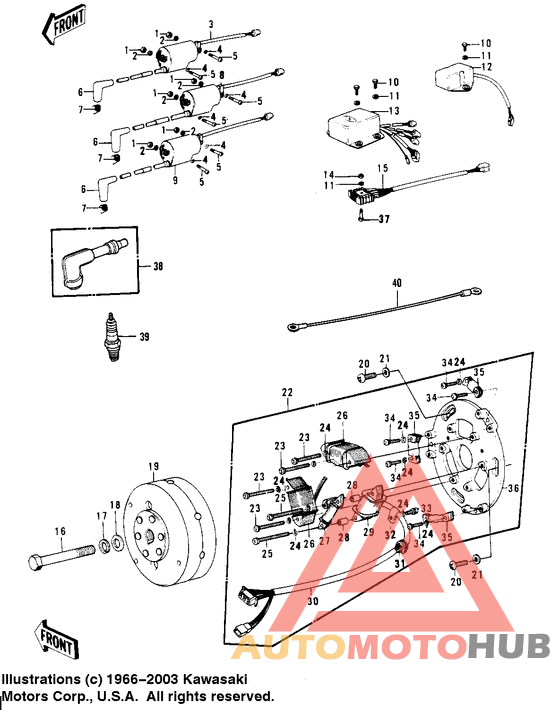 Ignition/generator/regulator