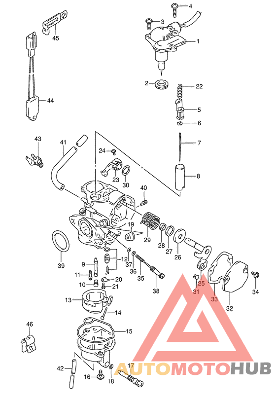 Carburetor assy