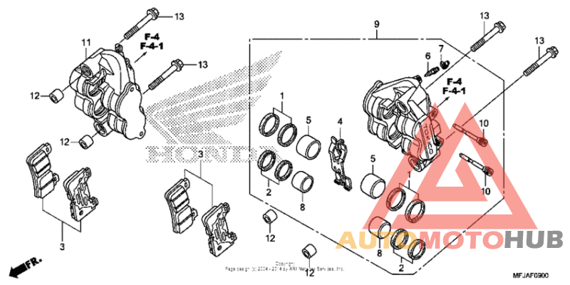 Передний суппорт