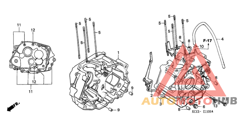 Картер двигателя