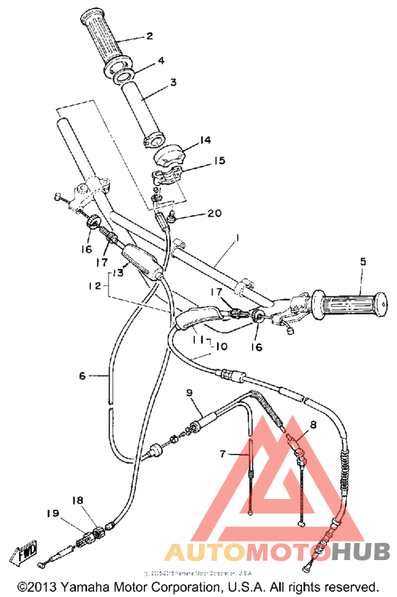 Руль -тросы