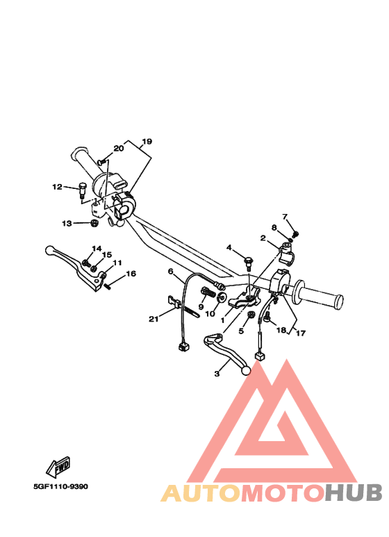 Interruptor  manillar&palanc