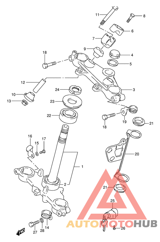 Траверса нижняя