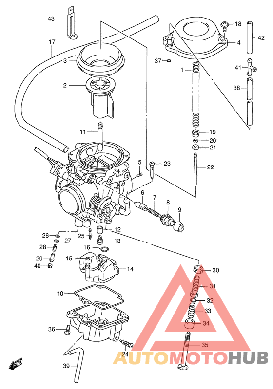 Carburetor assy
