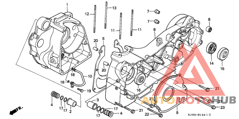 Картер двигателя
