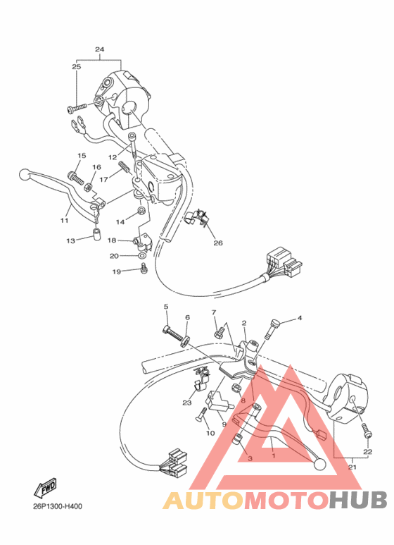 Handle switch & lever