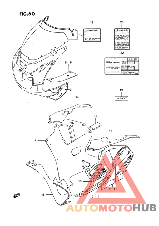 Cowling body