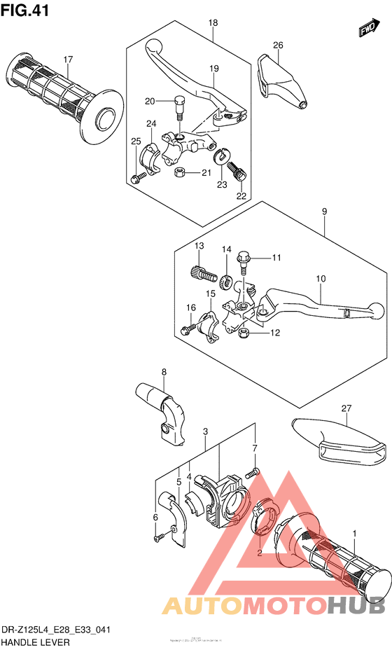 Handle Lever (Dr-Z125L4 E28)