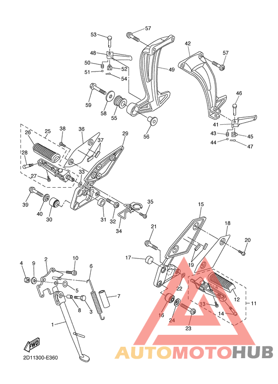 Stand & footrest