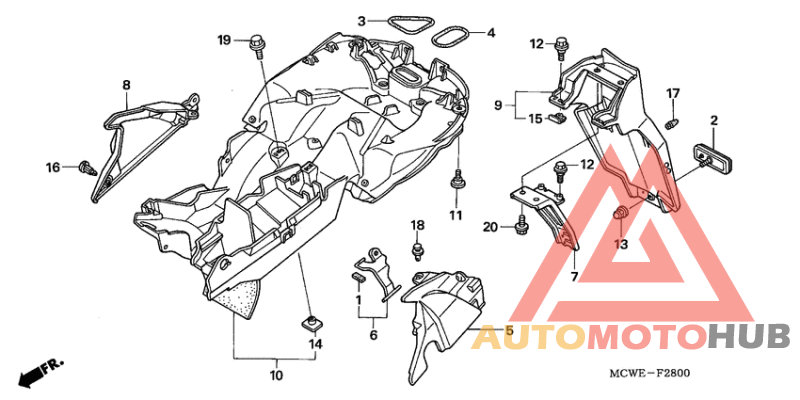 Заднее крыло