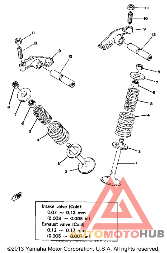 Valve - rocker arm