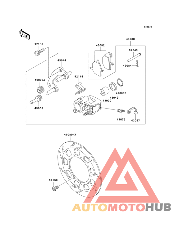 Front brake(a18/a19)