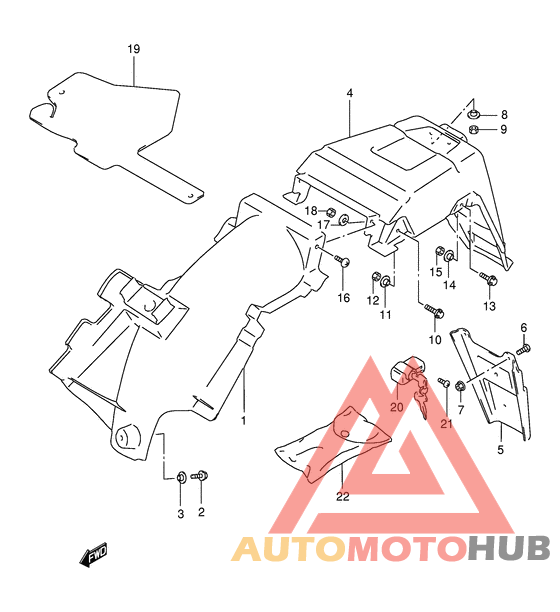 Заднее крыло
