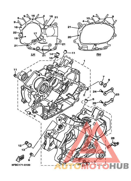 Картер двигателя