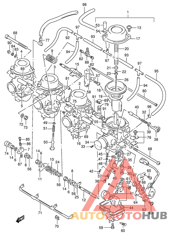 Carburetor assy