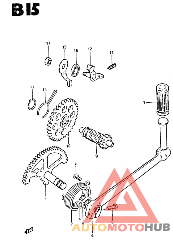 Ножной стартер