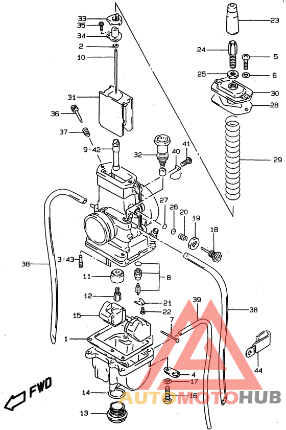 Carburetor assy