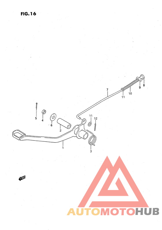 Передний суппорт