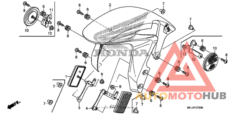 Переднее крыло