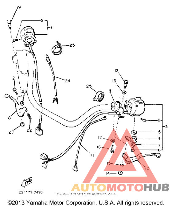 Handle switchl-lever