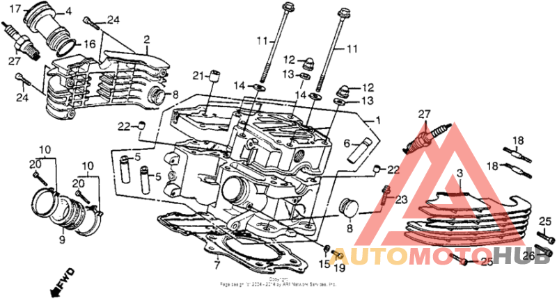 Rear cylinder