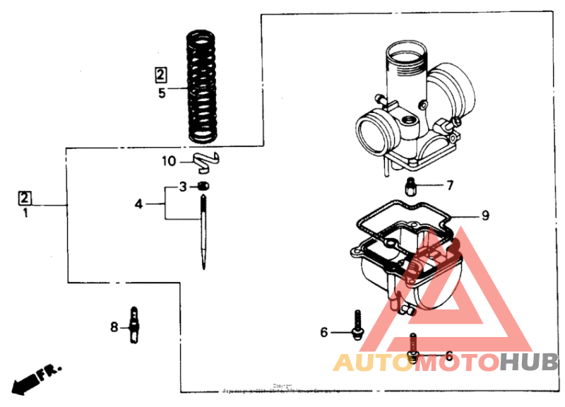 Детали карбюратора