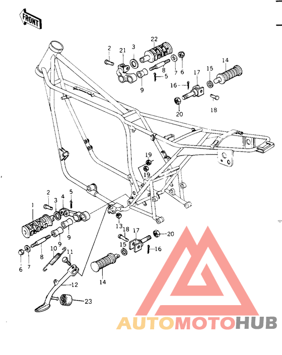 Footrests/stand