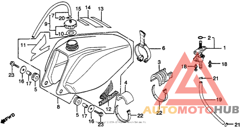 Fuel tank 79