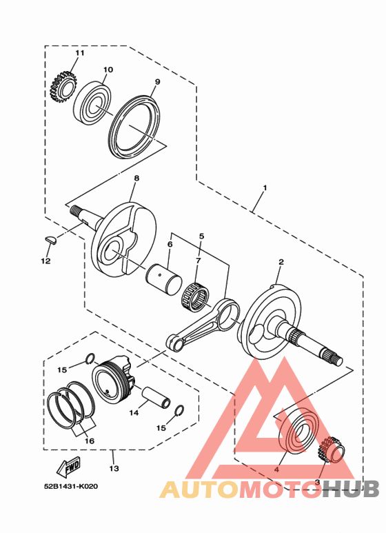 Crankshaft & piston