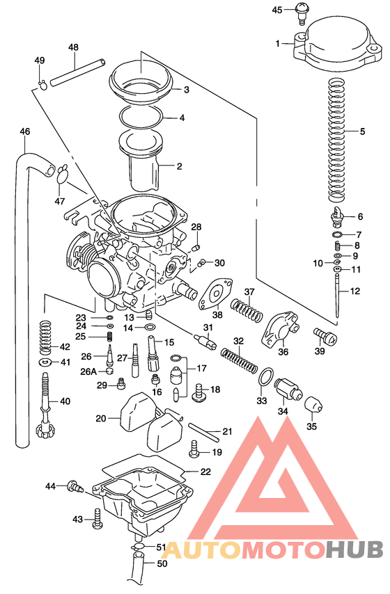 Carburetor assy