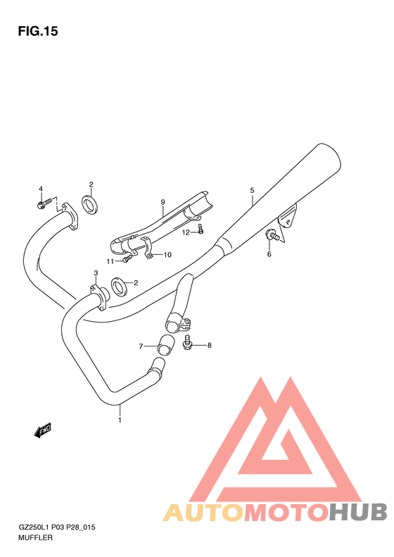 Muffler comp