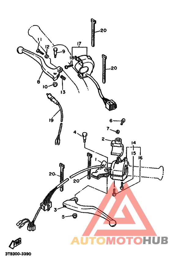 Interruptor  manillar&palanc