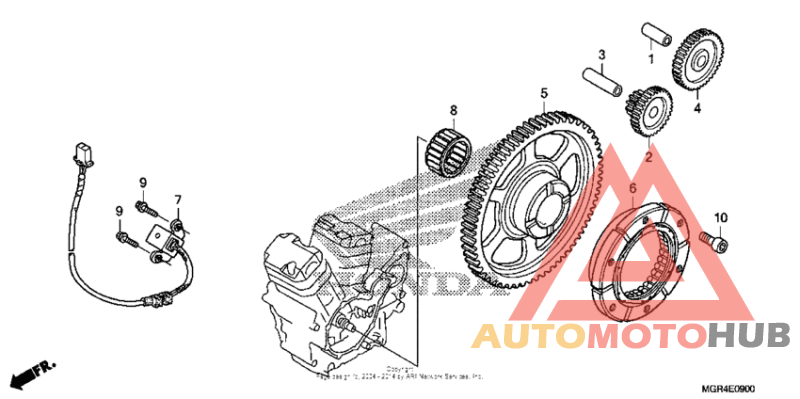 Муфта стартера