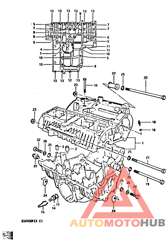 Картер двигателя