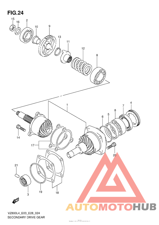 Secondary Drive Gear