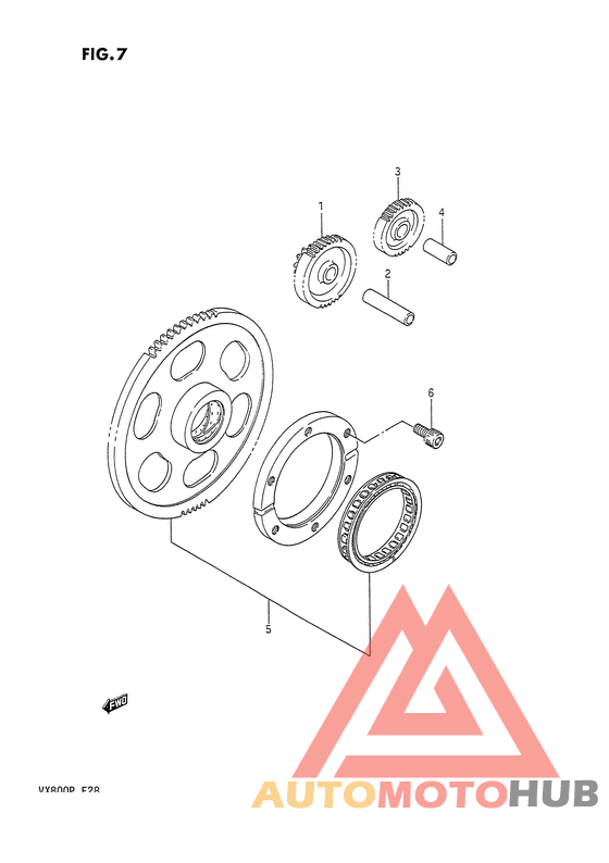 Муфта стартера
