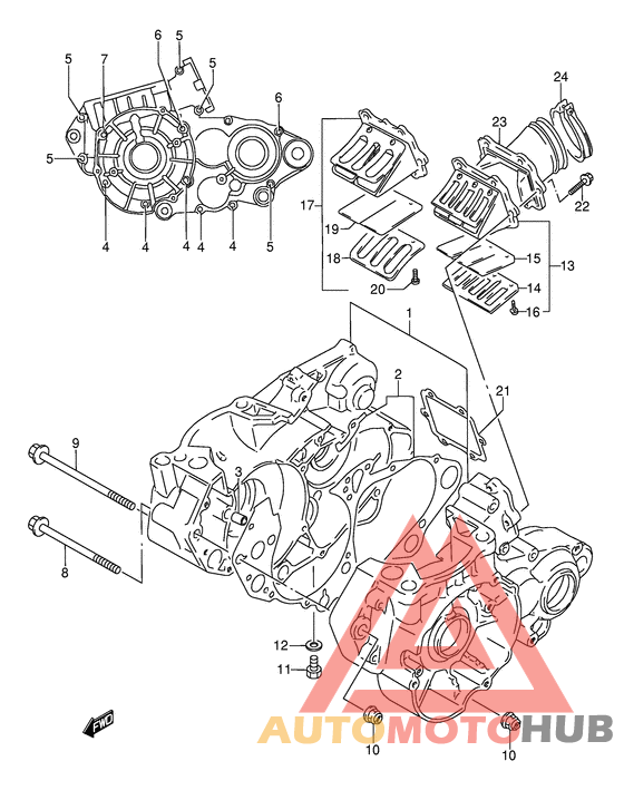 Картер двигателя