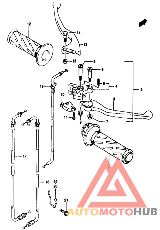 Рулевой рычаг