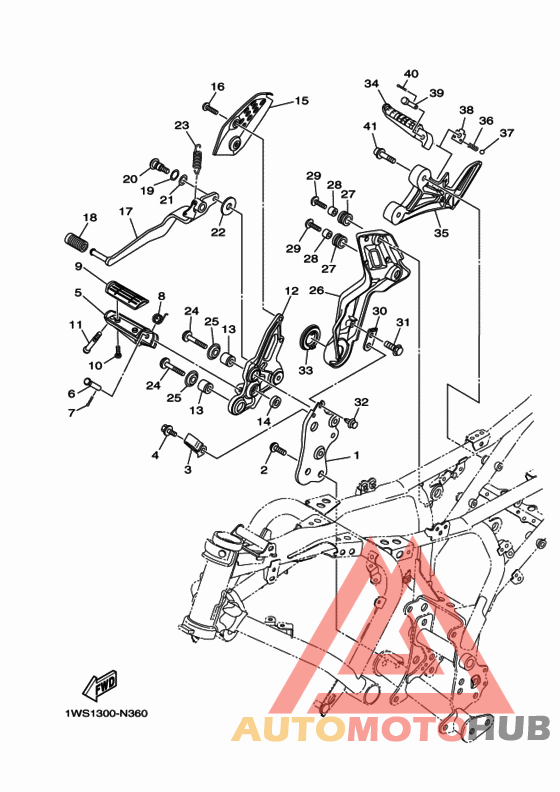 Stand & footrest 2