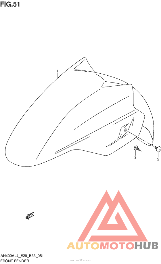Front Fender (An400Zal4 E28)