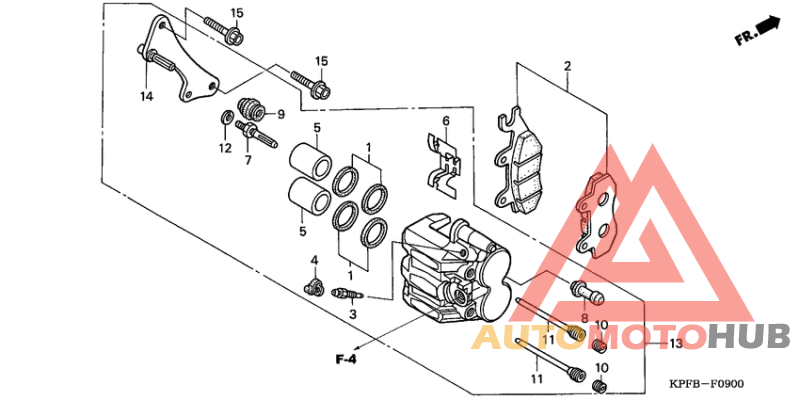 Передний суппорт