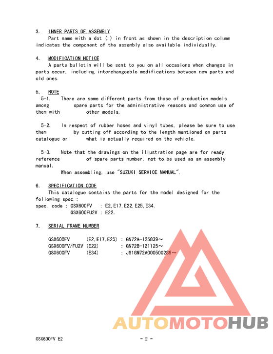 Catalog preface