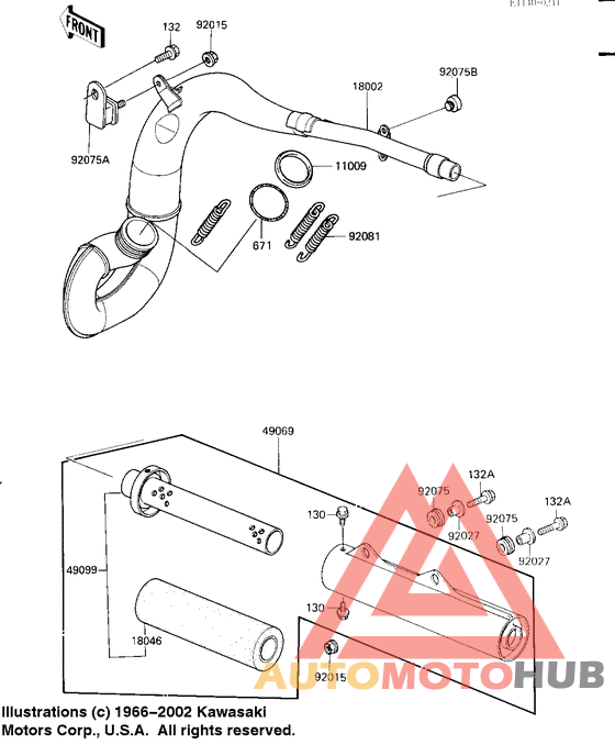 Muffler comp