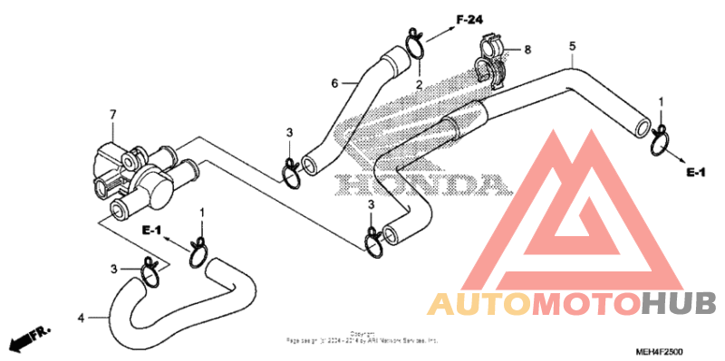 Air injection solenoid valve