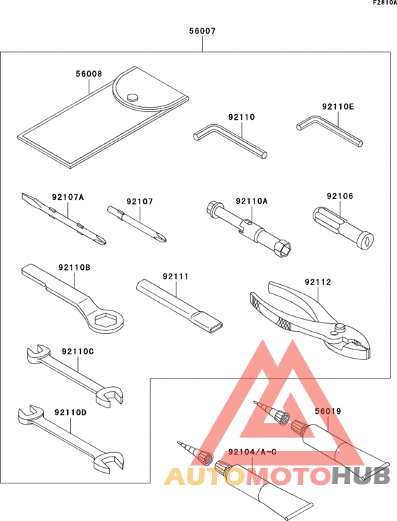 Owner`s tools(e9f/e9fa)